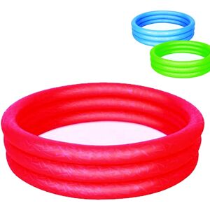 Bestway Piscina Gonfiabile Rotonda A 3 Anelli 3 Colori Assortiti