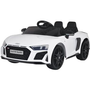 Biemme Macchina Elettrica Per Bambini Audi R8 Spyder 12v Bianca