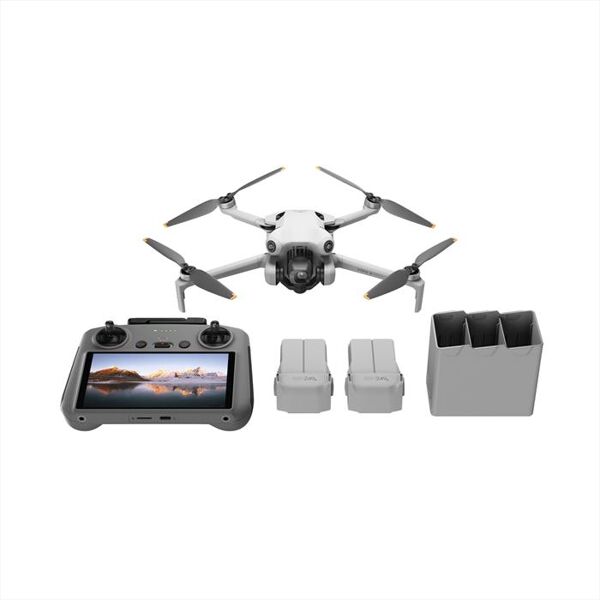 dji mini 4 pro fly more combo con rc 2-grigio