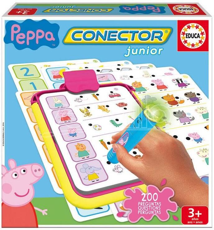 EDUCA BORRAS Juego Peppa Pig Conector Junior