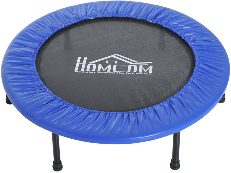 HOMCOM Trampolino Elastico per Fitness 30 Molle in PP, PVC, ?91x22.5cm - Homcom