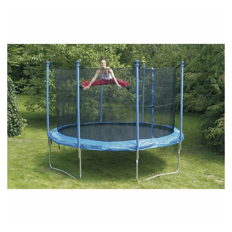 Sogari - Trampolino Elastico da Giardino 305 Cm Inclusa Rete di