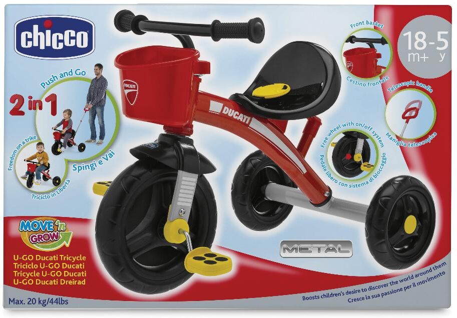 Chicco Gioco 74120.7 U-Go Trike Ducati