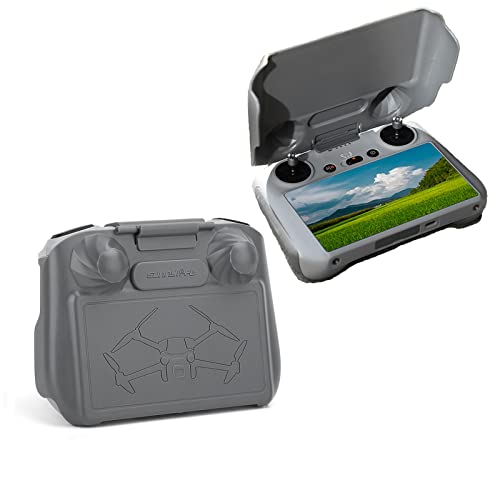 ZJRXM Mini 3 Pro RC zonwering accessoires, 2 in 1 schermbescherming joystick beschermhoes Sun Hood voor DJI Mini 3 Pro drone RC accessoires
