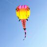 CAYUND Gigantische vlieger enorme vlieger kikkervisjes vliegende opblaasbare vlieger nylon vliegers (kleur: 20m², maat: vlieger)