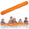 eurNhrN Zwembadnoedels 59 '' opblaasbaar zwembad noedel Jumbo PVC zwemnoedels Blow Up Pool Noodles Water Games Toy Orange Outdoor Games