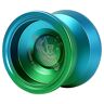 Dariokki X2 zwarte parel wedstrijd? ig Yo-Yo, Yoyo voor beginners Alloy Yoyo, gemakkelijk terug te geven en trucs te ¨¹Ben, blauw gr¨n