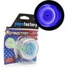 YOYO FACTORY YoYoFactory SPINSTAR LED Yo-Yo Blauw (oplichten ultieme jojo voor beginners)