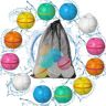 BUNIQ Water Balloons，Reusable Magnetic Water Balloons, Refillable Water Balloons，Suitable For Beach, Swimming Pool, Outdoor,Summer Fun Party,12PC