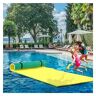 KEuLen Drijvende watermat drijvend waterkussen grote drijvende mat voor meer en varen drijvend waterpad voor meren   drijvend waterdok (Maat: 5 m x 1,5 m x 3,3 cm)