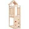 vidaXL Speeltoren met rotswand 53x110x214 cm massief grenenhout