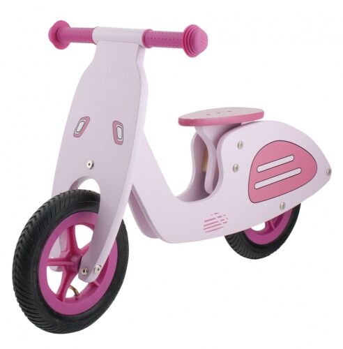 Kids Club Loopfiets Vespa 10 Inch Meisjes Roze