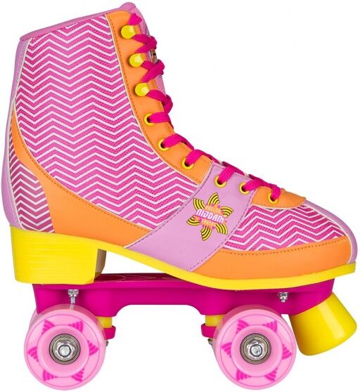 Nijdam rolschaatsen Chevron dames roze - Roze