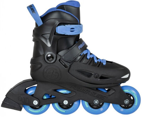 Powerslide skates One Stargaze junior zwart/blauw - Zwart,Blauw