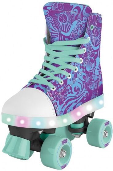 Xootz Canvas LED Quad rolschaatsen paars - Paars