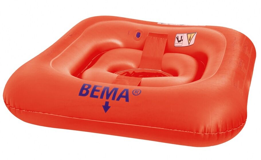 Bema zwemzitje Baby Float 72 x 70 cm 0 1 jaar oranje - Oranje