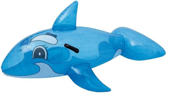 Bestway opblaasdier Walvis 132 cm vinyl blauw - Blauw