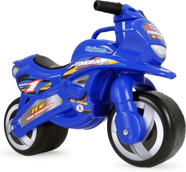 Injusa loopmotor Tundra 69 cm blauw - Blauw