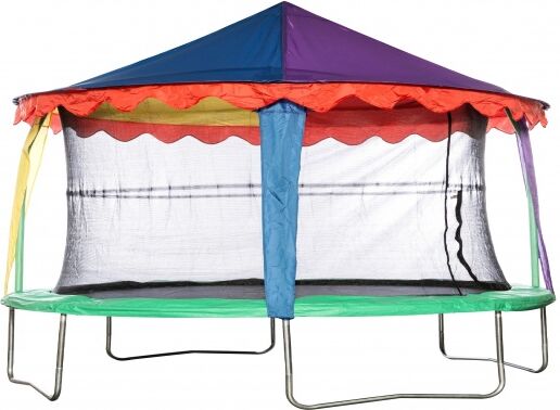 Jumpking trampoline Canopy circustent ovaal 2,13 x 3,05 meter - Multicolor