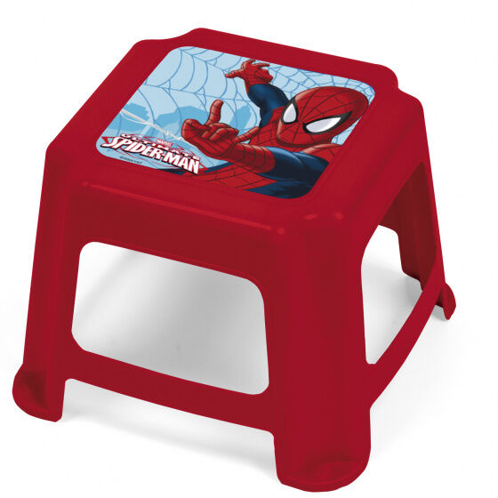 Marvel kruk Spider Man junior 27 x 27 x 21 cm rood/blauw - Rood,Blauw