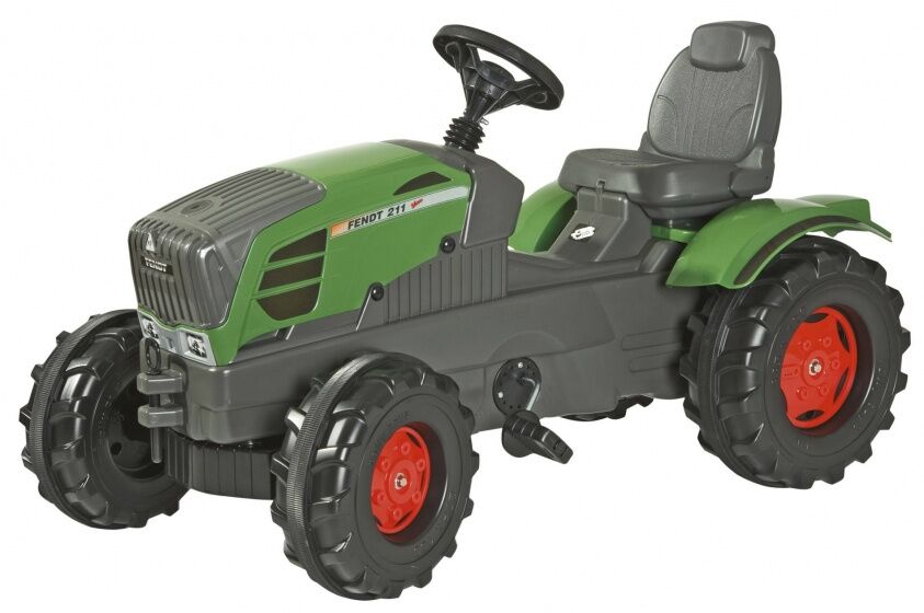 Rolly Toys traptractor RollyFarmtrac Fendt 211 junior groen/grijs - Groen,Grijs