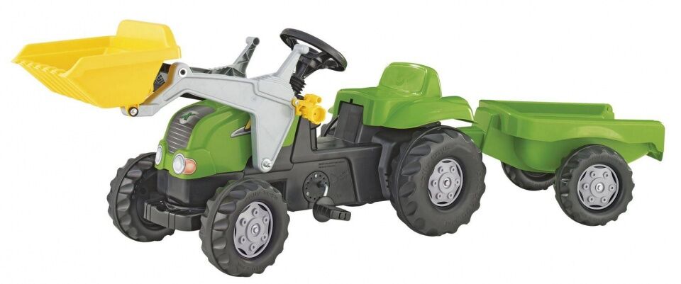 Rolly Toys traptractor RollyKid X junior groen - Groen