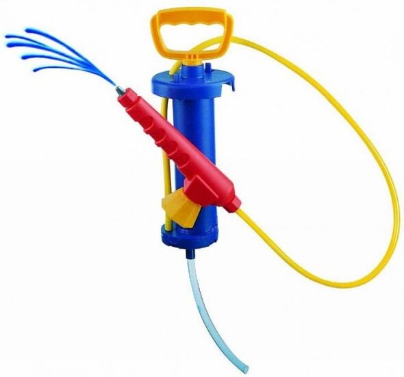 Rolly Toys waterpomp met sproeikop - Multicolor