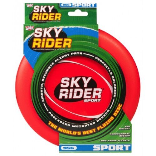 Wicked frisbee Sky Rider Sport 95 gram rood 22 cm - Rood