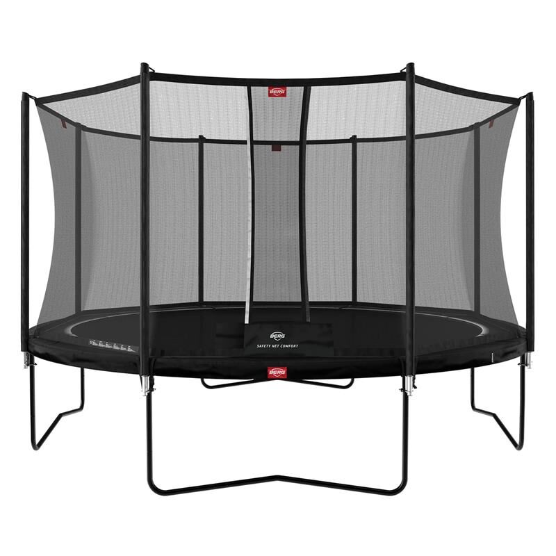 BERG Toys Berg Trampoline Favorit 430 Sort Med Sikkerhetsnett Comfort 430 cm dia Sort