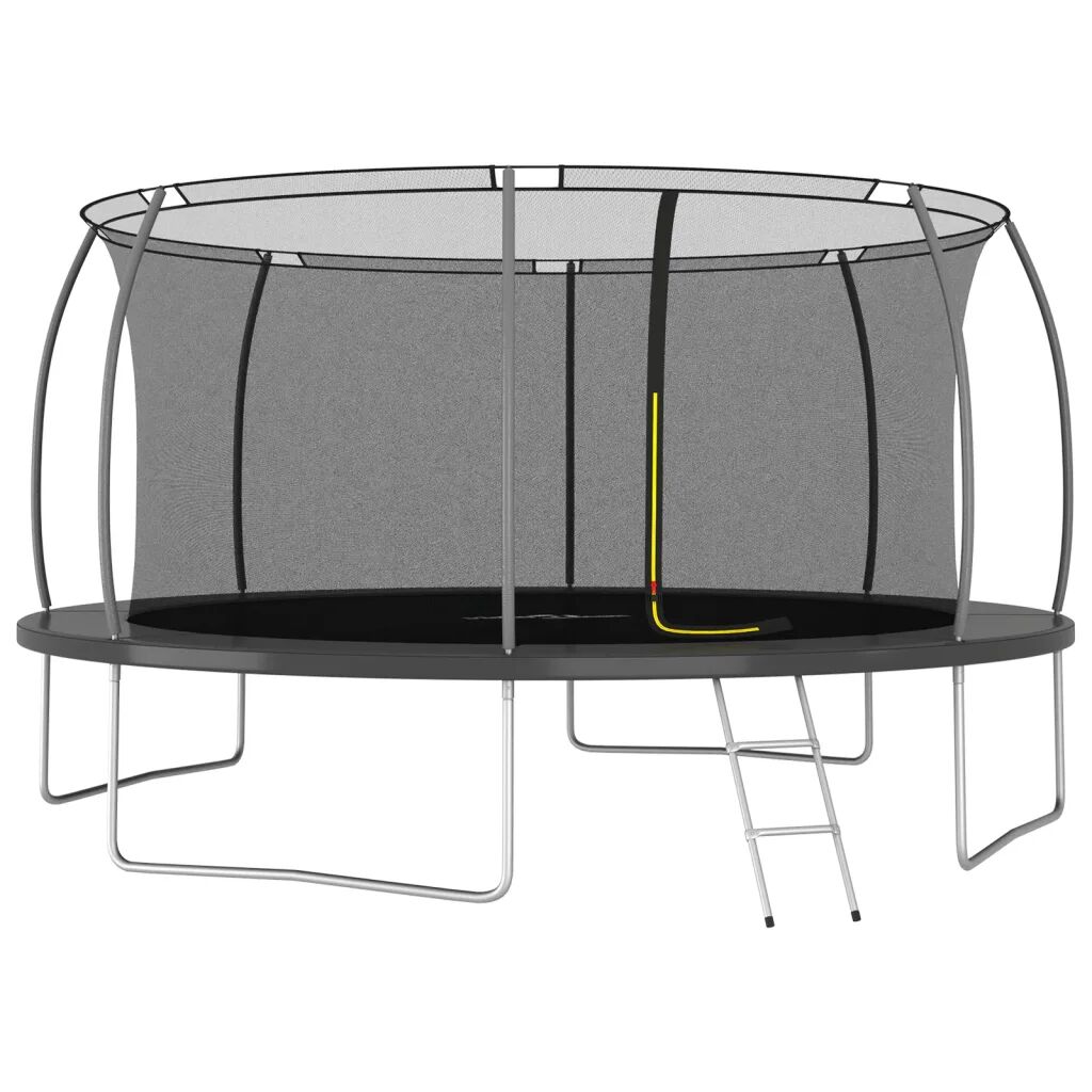 vidaXL Trampolinesett rund 460x80 cm 150 kg