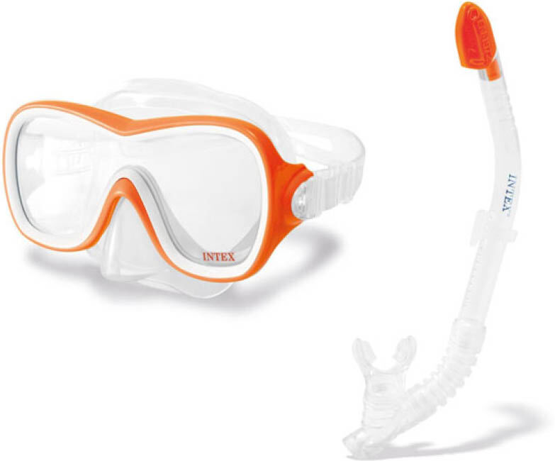 Intex Wave Rider Dykkermaske Med Snorkel - Oransje