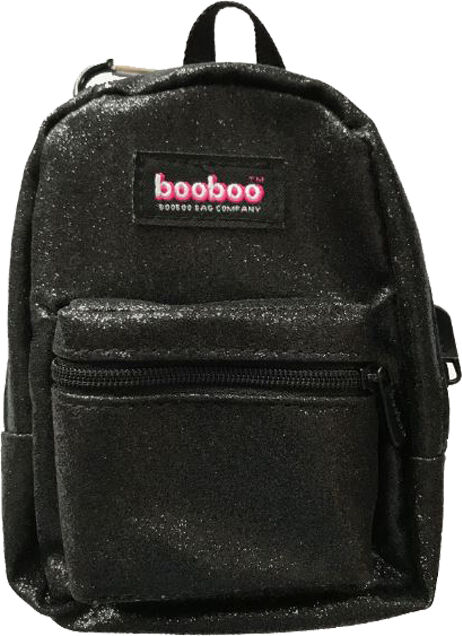 Booboo Mini Ryggsekk - Svart Glitter