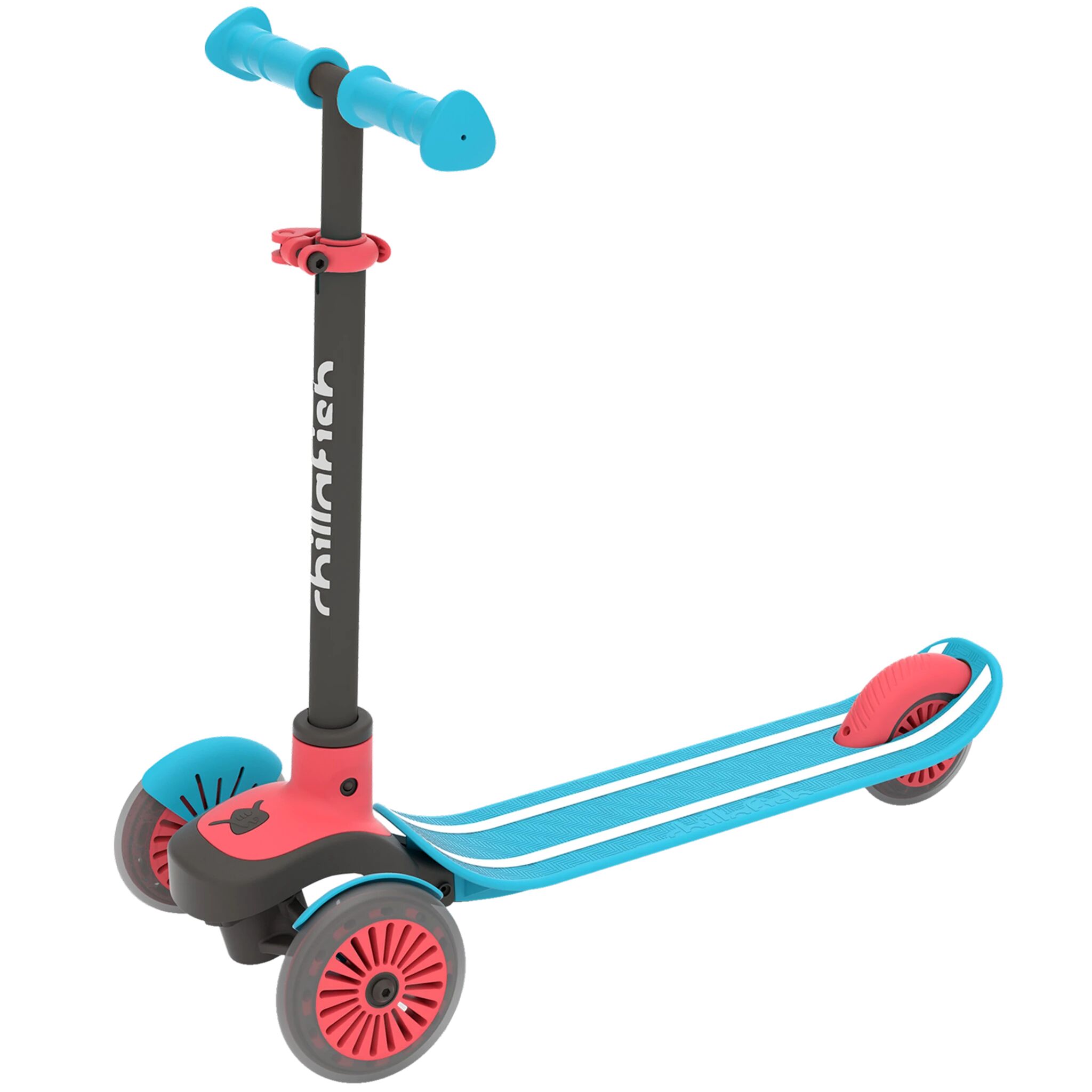 Chillafish Scotti 3wheel scooter, trehjuls sparkesykkel, barn STD blue