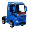 ataa-cars Ataa Cars Tractor Eléctrico Infantil Mercedes Actros 12V Azul