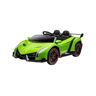 S/marca Lamborghini Veneno 12V Carro Telecomando para Crianças Verde (Idade recomendada: 6 anos)