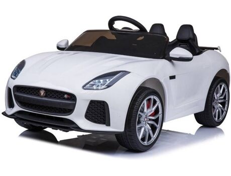 Ataa Carro Elétrico Jaguar F-Type 12V (Idade Mínima: 2 - Branco)