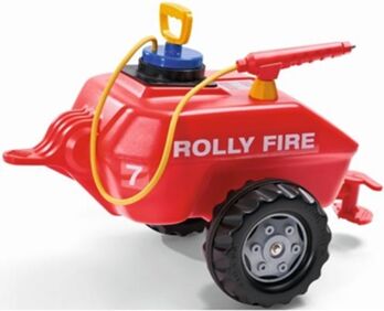 Rollytoys Atrelado com Tanque de Água Tanker Vermelho com Pulverizador