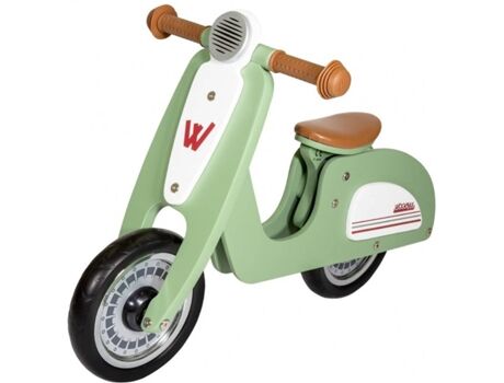 Woomax Bicicleta Sem Pedais Madeira Scooter 10