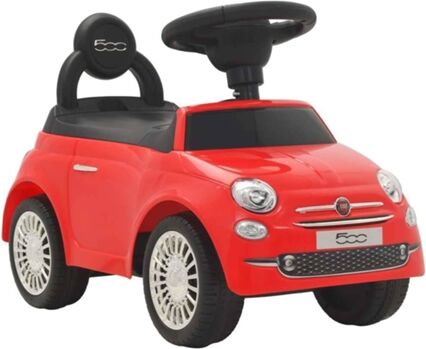 Vidaxl Ride-On Carro Fiat 500 vermelho (Idade Mínima: 18 meses)