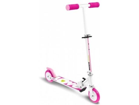 Skids Trotinete Infantil 7182006 2 Rodas Rosa Love