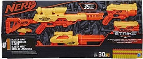 Hasbro Lançador NERF Alpha Strike Ultimate Mission Pack (Idade Mínima: 8)