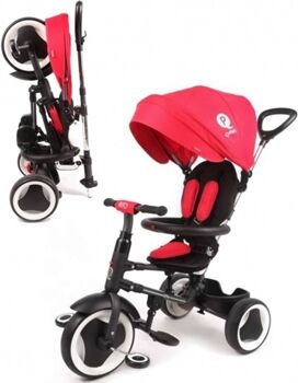 Qplay Triciclo Triciclo Rito Foldable Trike Vermelho