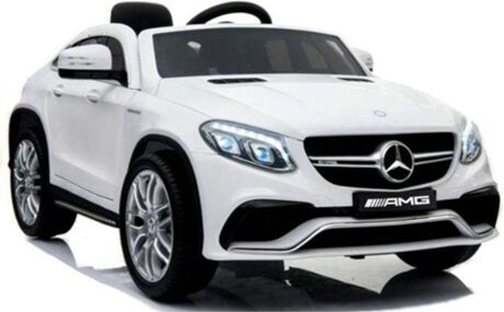 Cars Carro Elétrico Mercedes GLE63 Coupe (Idade Mínima: 3 - Branco)