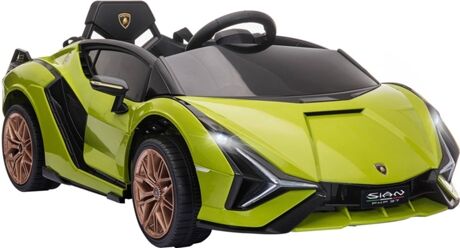 Homcom Carro Lamborghini SIAN verde