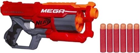 Nerf Lançador N-Strike Elite Mega CycloneShock Blaster