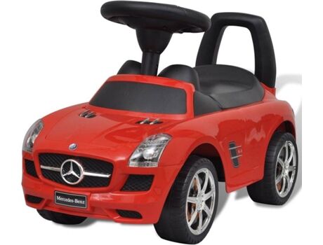 Vidaxl Ride-On Carro Mercedes Benz vermelho (Idade Mínima: 24 meses)