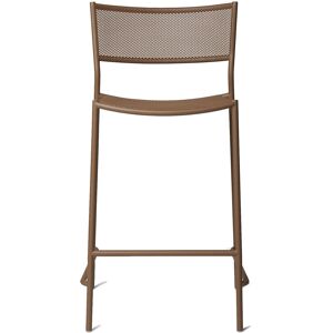 Massproductions - Jig Mesh Bar Stool - H 650, Blue Green - Grön - Barstolar Utomhus - Metall