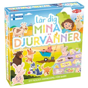 TACTIC Lär Dig Mina Djurvänner Barnspel