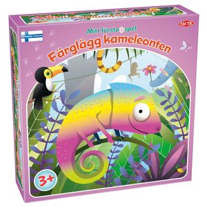 TACTIC Mitt Första Spel - Färglägg Kameleonten