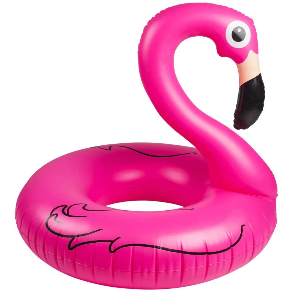 BigBuy Uppblåsbar Badleksak, Flamingo Ring